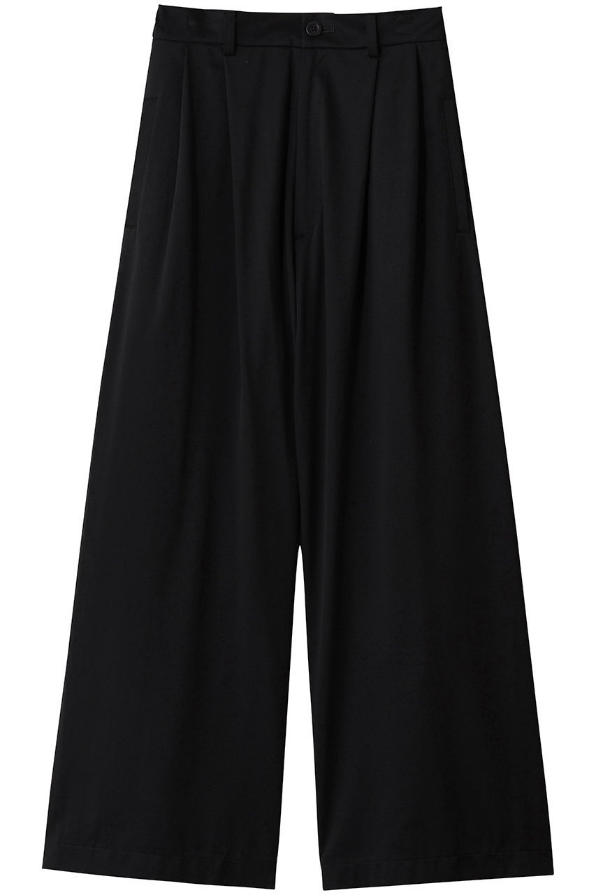 【コグ ザビッグスモーク/COGTHEBIGSMOKE】の29 LUCY BAGGY TROUSERS インテリア・キッズ・メンズ・レディースファッション・服の通販 founy(ファニー) ファッション Fashion レディースファッション Fashion for Women パンツ Pants & Trousers ストレッチ Stretch, Stretchy Fabric ポケット Pocket, Pocket Detail メンズ Men's, Menswear リラックス Relax, Relaxed Fit ループ Loop, Loop Knit エレガント 上品 Elegant ブラック|ID: prp329100004908730 ipo3291000000036768933