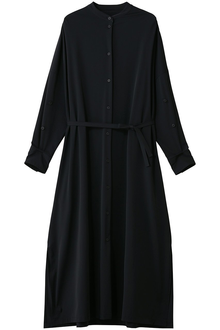 【コグ ザビッグスモーク/COGTHEBIGSMOKE】の05 NELL DRESS インテリア・キッズ・メンズ・レディースファッション・服の通販 founy(ファニー) 　ファッション　Fashion　レディースファッション　Fashion for Women　ワンピース　Dresses　フォーマル・パーティードレス・結婚式用ドレス　Elegant & Casual Dresses　チュニック　Tunic Tops & Dresses　なめらか　Smooth, Silky Texture　ウォッシャブル　Machine Washable　カフス　Cuff Design　スリット　Slit, Slit Detail　チュニック　Tunic, Long Top　ドレス　Dress, One-Piece　フロント　Front, Front Design　ラグジュアリー　Luxury, Elegant　ロング　Long, Long-Length　エレガント 上品　Elegant　新作・新入荷　New Arrivals / New In　羽織　Haori, Light Jacket　ブラック|ID: prp329100004908736 ipo3291000000036769105