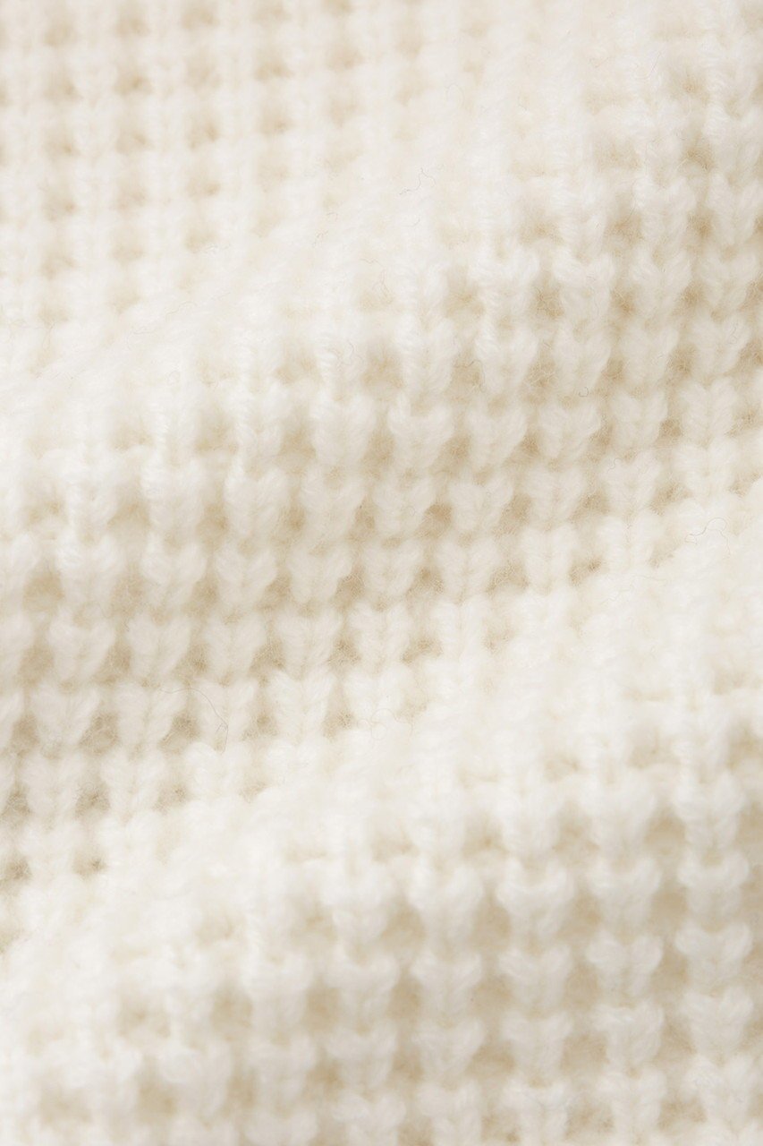 【レリル/lelill】のワッフルハーフZIPニット 人気、トレンドファッション・服の通販 founy(ファニー) 　ファッション　Fashion　レディースファッション　Fashion for Women　トップス・カットソー　Cut & Sew Tops　ニット　Knit Tops & Sweaters　カジュアルプルオーバー・ニットトップス　Pullovers & Knit Tops / Casual Pullovers　ハーフ　Half, Half-Length　プレーン　Plain, Simple　ワッフル　Waffle, Waffle Knit　人気　Popular, Best Seller　other-8|ID: prp329100004908746 ipo3291000000036769327