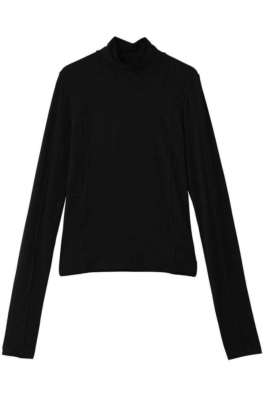 【プランク プロジェクト/PRANK PROJECT】のハイネックラインスキントップ 人気、トレンドファッション・服の通販 founy(ファニー) 　ファッション　Fashion　レディースファッション　Fashion for Women　トップス・カットソー　Cut & Sew Tops　シャツ・ブラウス・オフィスカジュアル　Elegant Blouses & Button-Ups　ロングTシャツ・Tシャツ　Longline T-Shirts & Tees　カットソー・ベーシックTシャツ　Cut-and-Sewn Tops / Stretch Tees & Basics　インナー　Innerwear　スリーブ　Sleeve, Long Sleeve / Short Sleeve　ハイネック　High Neck, Mock Neck　ロング　Long, Long-Length　再入荷　Restock / Back in Stock　切替　Switching, Contrast Panel　 other-1|ID: prp329100004908765 ipo3291000000036769546