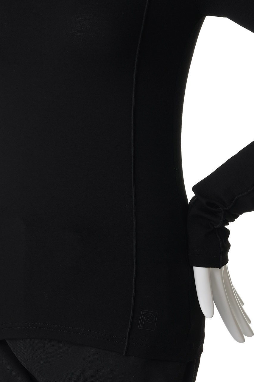 【プランク プロジェクト/PRANK PROJECT】のハイネックラインスキントップ 人気、トレンドファッション・服の通販 founy(ファニー) 　ファッション　Fashion　レディースファッション　Fashion for Women　トップス・カットソー　Cut & Sew Tops　シャツ・ブラウス・オフィスカジュアル　Elegant Blouses & Button-Ups　ロングTシャツ・Tシャツ　Longline T-Shirts & Tees　カットソー・ベーシックTシャツ　Cut-and-Sewn Tops / Stretch Tees & Basics　インナー　Innerwear　スリーブ　Sleeve, Long Sleeve / Short Sleeve　ハイネック　High Neck, Mock Neck　ロング　Long, Long-Length　再入荷　Restock / Back in Stock　切替　Switching, Contrast Panel　other-5|ID: prp329100004908765 ipo3291000000036769559