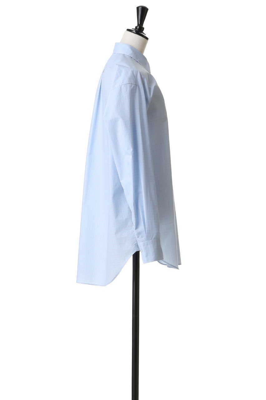 【ブラミンク/BLAMINK】の【BLMK】 チェックレギュラーカラーシャツ 人気、トレンドファッション・服の通販 founy(ファニー) 　ファッション　Fashion　レディースファッション　Fashion for Women　トップス・カットソー　Cut & Sew Tops　シャツ・ブラウス・オフィスカジュアル　Elegant Blouses & Button-Ups　スリーブ　Sleeve, Long Sleeve / Short Sleeve　チェック　Check, Plaid, Tartan　ロング　Long, Long-Length　エレガント 上品　Elegant　ビジネス 仕事 通勤　Business / Work / Commuting　other-3|ID: prp329100004908786 ipo3291000000036769815