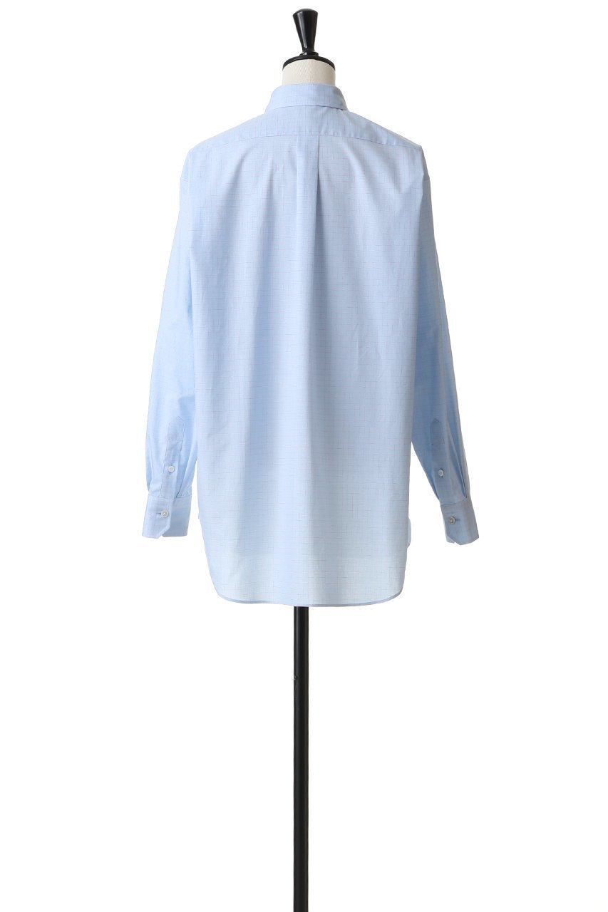 【ブラミンク/BLAMINK】の【BLMK】 チェックレギュラーカラーシャツ 人気、トレンドファッション・服の通販 founy(ファニー) 　ファッション　Fashion　レディースファッション　Fashion for Women　トップス・カットソー　Cut & Sew Tops　シャツ・ブラウス・オフィスカジュアル　Elegant Blouses & Button-Ups　スリーブ　Sleeve, Long Sleeve / Short Sleeve　チェック　Check, Plaid, Tartan　ロング　Long, Long-Length　エレガント 上品　Elegant　ビジネス 仕事 通勤　Business / Work / Commuting　other-4|ID: prp329100004908786 ipo3291000000036769817