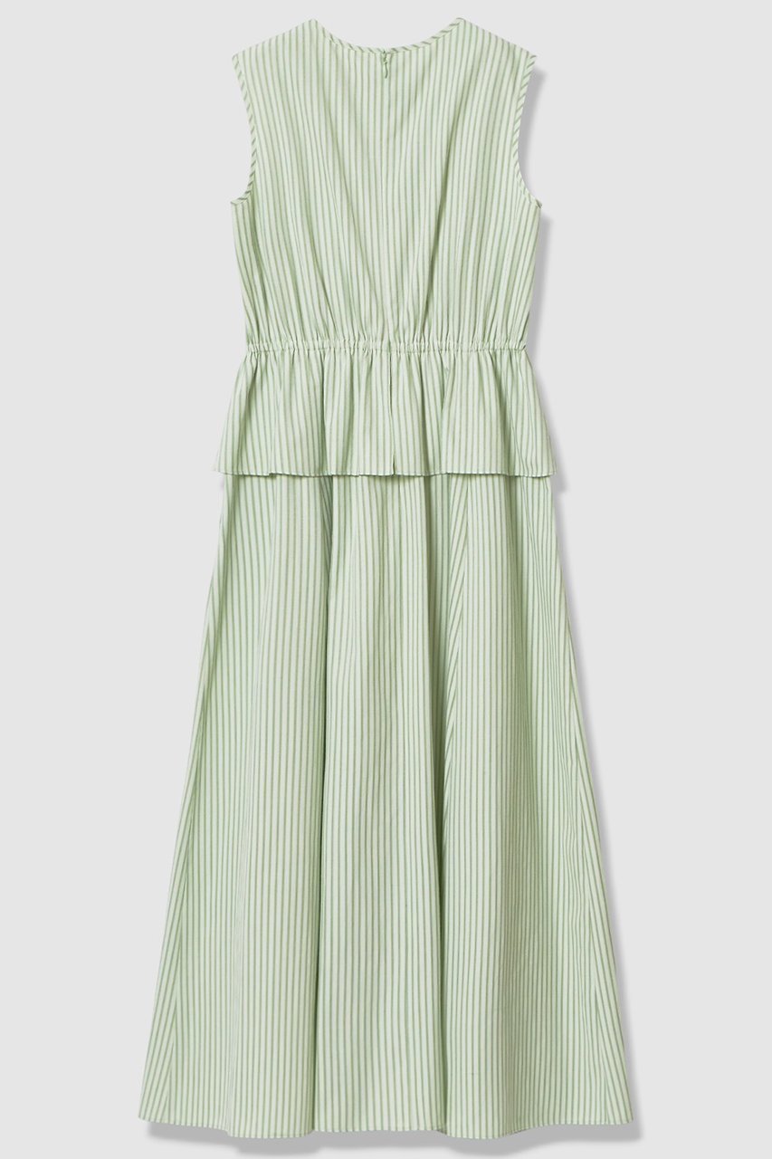 【アナイ/ANAYI】のカラーストライプスモッキング ワンピース 人気、トレンドファッション・服の通販 founy(ファニー) 　ファッション　Fashion　レディースファッション　Fashion for Women　ワンピース　Dresses　チュニック　Tunic Tops & Dresses　エレガント 上品　Elegant　ストライプ　Stripe, Striped Pattern　スモッキング　Smocking, Gathered Stitching　チュニック　Tunic, Long Top　フェミニン　Feminine, Girly　ペプラム　Peplum, Flared Hem　ロング　Long, Long-Length　春　Spring　other-2|ID: prp329100004908789 ipo3291000000036769841