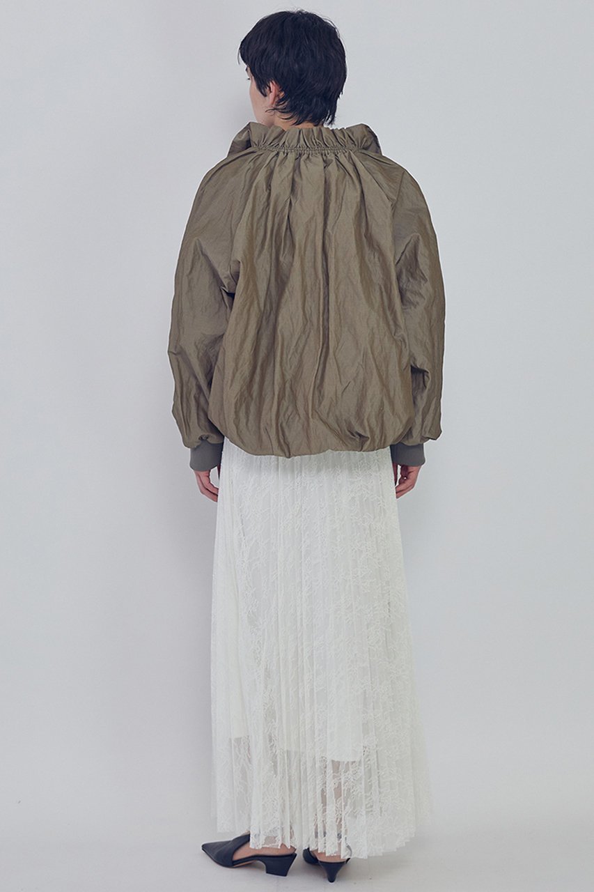 【プルミエ アロンディスモン/1er Arrondissement】のGruppocinqueメモリーツイルブルゾン 人気、トレンドファッション・服の通販 founy(ファニー) 　ファッション　Fashion　レディースファッション　Fashion for Women　アウター　Coat / Outerwear Collection　レディースジャケット・軽アウター　Jackets　ブルゾンジャケット・スポーティアウター　Blouson Jackets　イタリア　Italy　ギャザー　Gathered, Ruffled　ジャケット　Jacket, Outerwear　ブルゾン　Blouson, Bomber Jacket　other-3|ID: prp329100004908828 ipo3291000000036770301