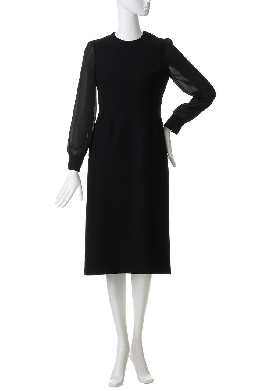 【ボーダーズ アット バルコニー/BORDERS at BALCONY】のドレスノワール 人気、トレンドファッション・服の通販 founy(ファニー) 　ファッション　Fashion　レディースファッション　Fashion for Women　ワンピース　Dresses　フォーマル・パーティードレス・結婚式用ドレス　Elegant & Casual Dresses　チュニック　Tunic Tops & Dresses　おすすめ　Recommended / Our Picks　ジャケット　Jacket, Outerwear　ジョーゼット　Georgette, Semi-Sheer Fabric　チュニック　Tunic, Long Top　フォーマル　Formal, Dressy　other-2|ID: prp329100004908836 ipo3291000000036770387