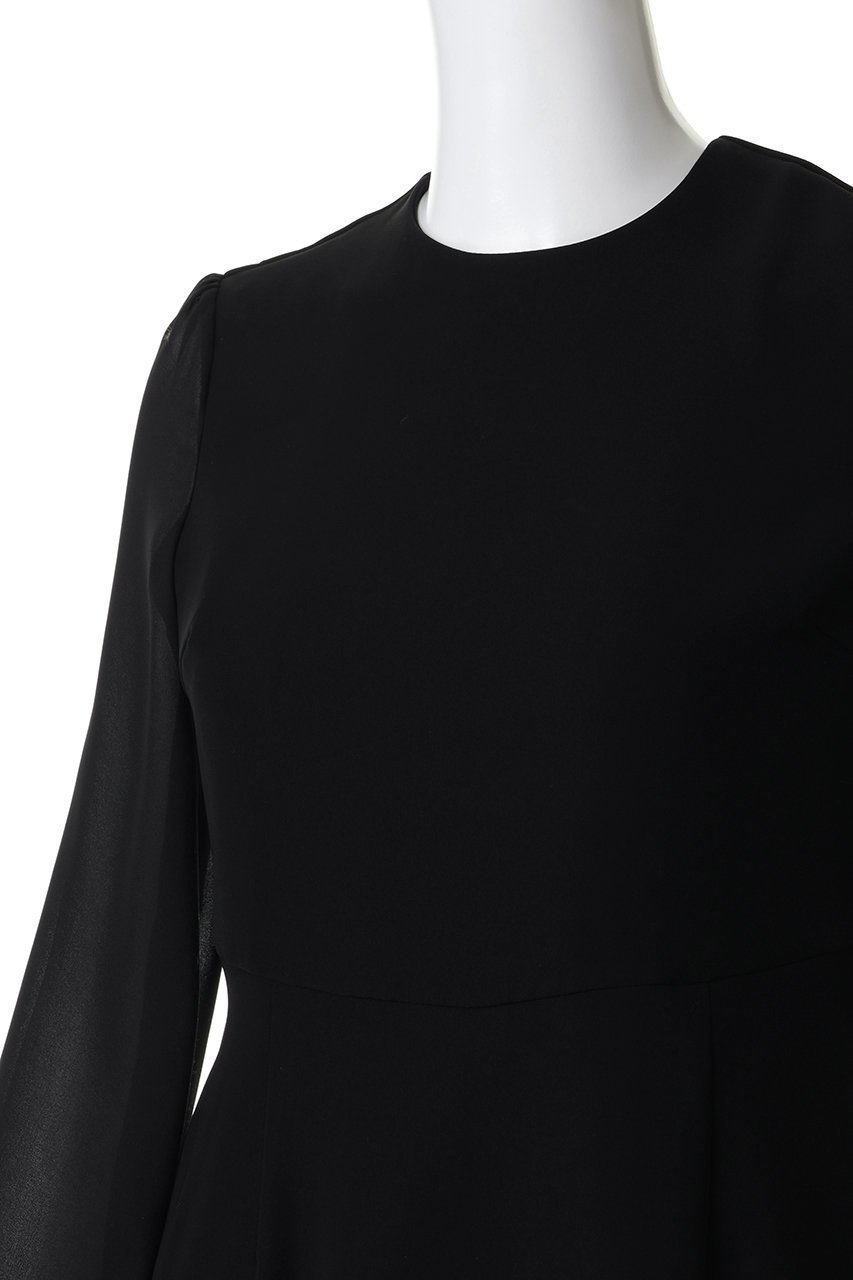 【ボーダーズ アット バルコニー/BORDERS at BALCONY】のドレスノワール 人気、トレンドファッション・服の通販 founy(ファニー) 　ファッション　Fashion　レディースファッション　Fashion for Women　ワンピース　Dresses　フォーマル・パーティードレス・結婚式用ドレス　Elegant & Casual Dresses　チュニック　Tunic Tops & Dresses　おすすめ　Recommended / Our Picks　ジャケット　Jacket, Outerwear　ジョーゼット　Georgette, Semi-Sheer Fabric　チュニック　Tunic, Long Top　フォーマル　Formal, Dressy　other-5|ID: prp329100004908836 ipo3291000000036770392