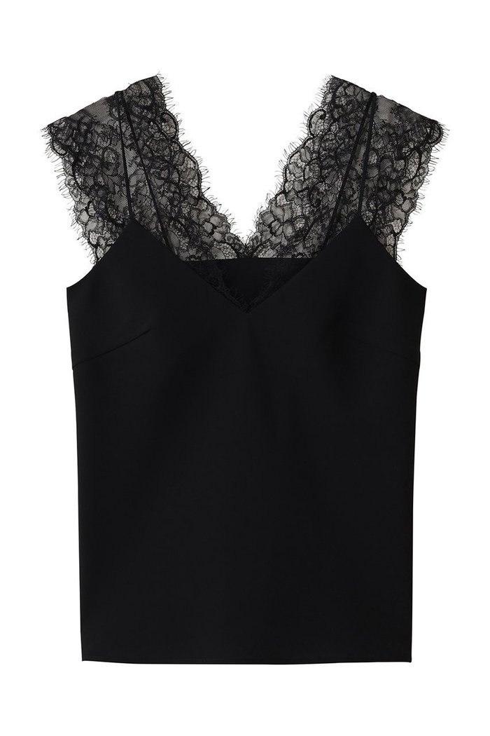 【ルームエイト/Room no.8】の【Room no.8 BLACK】VIN-SATIN レース キャミ インテリア・キッズ・メンズ・レディースファッション・服の通販 founy(ファニー) https://founy.com/ ファッション Fashion レディースファッション Fashion for Women トップス・カットソー Cut & Sew Tops キャミソール&ノースリーブ Camisoles & Sleeveless Tops シャツ・ブラウス・オフィスカジュアル Elegant Blouses & Button-Ups ロングTシャツ・Tシャツ Longline T-Shirts & Tees カットソー・ベーシックTシャツ Cut-and-Sewn Tops / Stretch Tees & Basics キャミ Camisole, Cami Top キャミソール Camisole, Spaghetti Strap Top ジャケット Jacket, Outerwear タンク Tank Top, Sleeveless Top ランジェリー Lingerie, Intimate Wear レース Lace, Lace Fabric エレガント 上品 Elegant |ID: prp329100004908847 ipo3291000000036770491