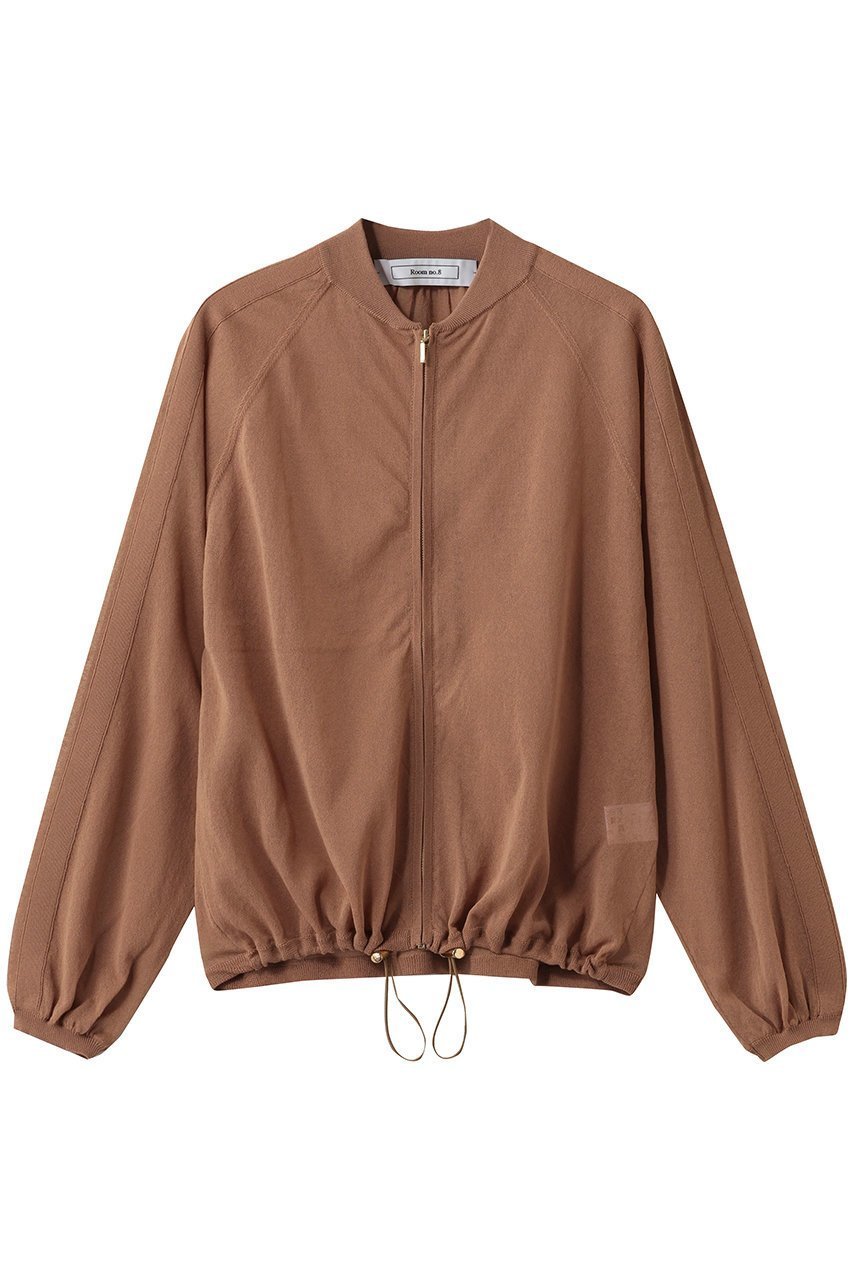 【ルームエイト/Room no.8】のCOTTON SHEER ZIP UP ブルゾン インテリア・キッズ・メンズ・レディースファッション・服の通販 founy(ファニー) 　ファッション　Fashion　レディースファッション　Fashion for Women　アウター　Coat / Outerwear Collection　レディースジャケット・軽アウター　Jackets　ブルゾンジャケット・スポーティアウター　Blouson Jackets　エレガント 上品　Elegant　シアー　Sheer, See-Through　ジャケット　Jacket, Outerwear　スポーティ　Sporty, Casual Athletic　フェミニン　Feminine, Girly　ブルゾン　Blouson, Bomber Jacket　夏　Summer　春　Spring　S/S・春夏　SS, Spring/Summer, Warm Season　スモークローズ|ID: prp329100004908855 ipo3291000000036770594