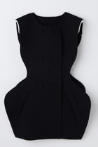 【エンフォルド/ENFOLD】のSHAPE VEST 人気、トレンドファッション・服の通販 founy(ファニー) ファッション Fashion レディースファッション Fashion for Women アウター Coat / Outerwear Collection レディースジャケット・軽アウター Jackets ジャケット Jacket, Outerwear ドレス Dress, One-Piece ベスト Vest, Waistcoat ボンディング Bonding, Bonded Fabric thumbnail ブラック|ID: prp329100004908896 ipo3291000000036771049