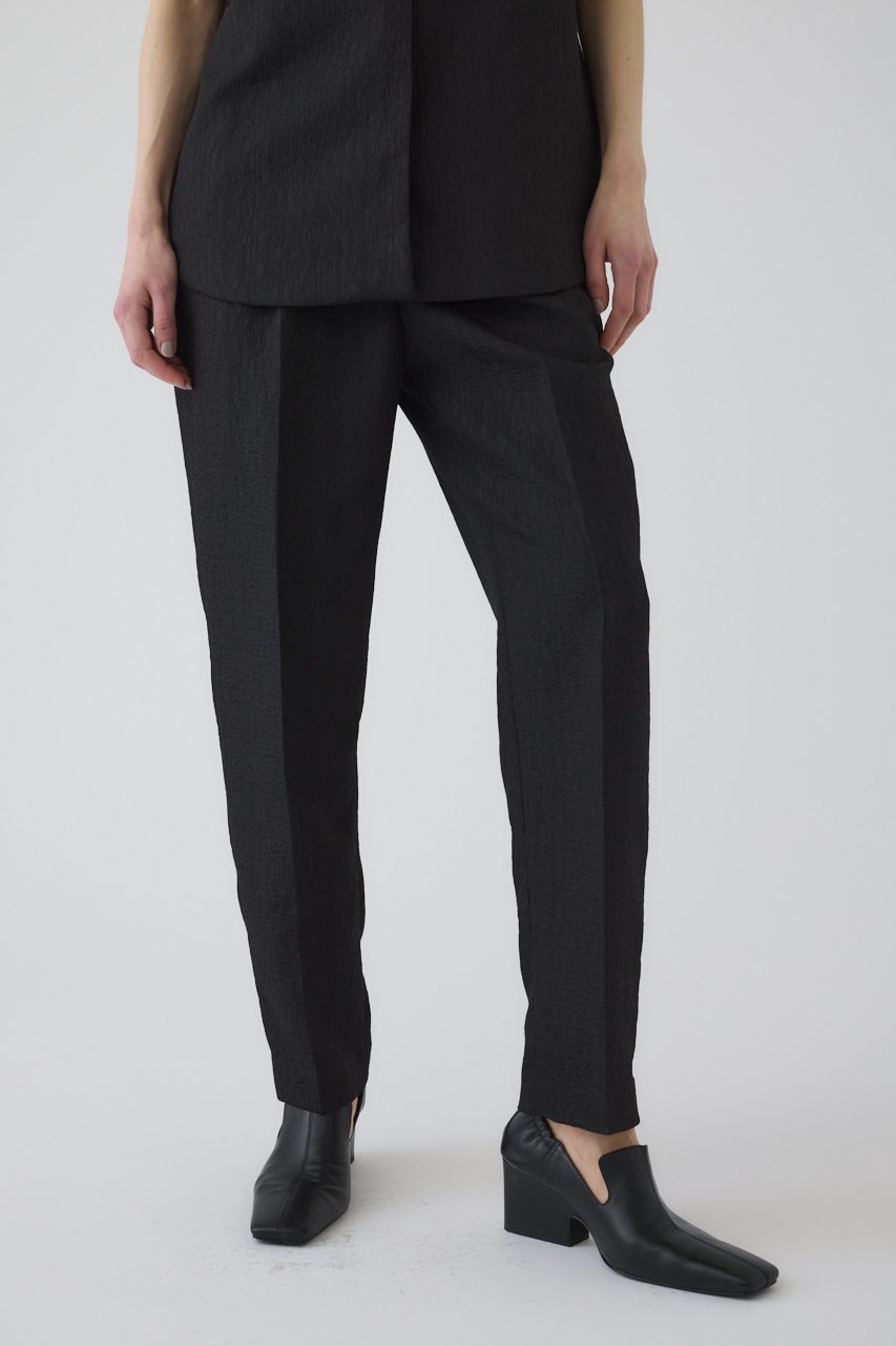 【リムアーク/RIM.ARK】のGlossy JQ tapered PT/パンツ 人気、トレンドファッション・服の通販 founy(ファニー) 　ファッション　Fashion　レディースファッション　Fashion for Women　パンツ　Pants & Trousers　おすすめ　Recommended / Our Picks　セットアップ　Set-Up, Coordinated Outfit　エレガント 上品　Elegant　ビジネス 仕事 通勤　Business / Work / Commuting　新作・新入荷　New Arrivals / New In　other-8|ID: prp329100004908899 ipo3291000000036771130