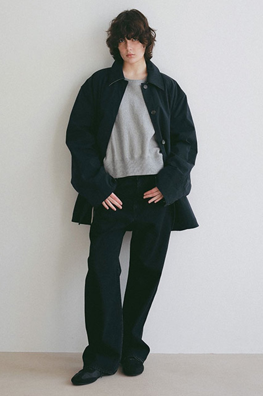 【エトレトウキョウ/ETRE TOKYO】のステンカラーボンディングコート 人気、トレンドファッション・服の通販 founy(ファニー) 　ファッション　Fashion　レディースファッション　Fashion for Women　アウター　Coat / Outerwear Collection　コート・ロングコート・ピーコート　Long Coats, Peacoats & More　カットソー　Cut and Sewn Top　ショート　Short, Short Length　ストレッチ　Stretch, Stretchy Fabric　スラックス　Slacks, Dress Pants　タイプライター　Typewriter Fabric, Crisp Cotton　デニム　Denim, Jeans Material　バランス　Balance, Style Balance　フォルム　Silhouette, Form　ボンディング　Bonding, Bonded Fabric　ワイド　Wide, Wide Fit　other-5|ID: prp329100004908914 ipo3291000000036771335