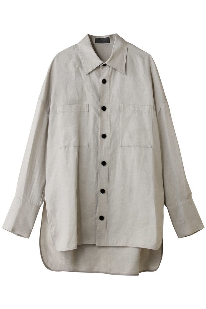 【アンクレイヴ/uncrave】のリヨセルライトリネン BIGシャツ インテリア・キッズ・メンズ・レディースファッション・服の通販 founy(ファウニー) https://founy.com/ ファッション Fashion レディースファッション Fashion for Women トップス・カットソー Cut & Sew Tops シャツ・ブラウス・オフィスカジュアル Elegant Blouses & Button-Ups ユニセックス Unisex, Genderless スリーブ Sleeve, Long Sleeve / Short Sleeve リネン Linen, Linen Fabric ロング Long, Long-Length |ID: prp329100004908983 ipo3291000000036772150