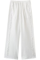 【マリリンムーン/MARILYN MOON】の【SOI-MeME】コードレースラインパンツ 人気、トレンドファッション・服の通販 founy(ファニー) ファッション Fashion レディースファッション Fashion for Women パンツ Pants & Trousers おすすめ Recommended / Our Picks キャミソール Camisole, Spaghetti Strap Top ジャケット Jacket, Outerwear ストレッチ Stretch, Stretchy Fabric リュクス Luxury, Elegant, High-End, Chic レース Lace, Lace Fabric thumbnail ホワイト|ID: prp329100004909009 ipo3291000000036772409