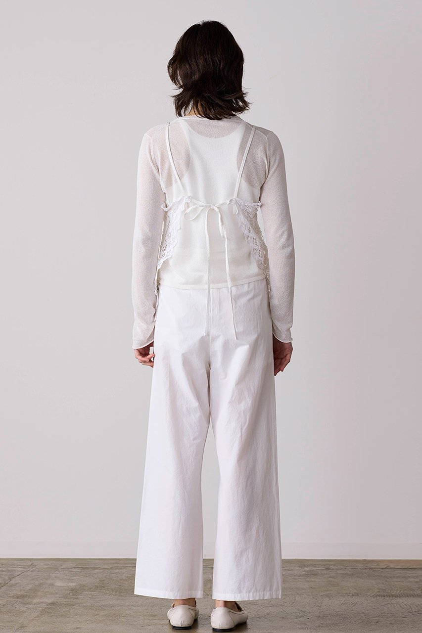 【マリリンムーン/MARILYN MOON】の【SOI-MeME】コードレースラインパンツ 人気、トレンドファッション・服の通販 founy(ファニー) ファッション Fashion レディースファッション Fashion for Women パンツ Pants & Trousers おすすめ Recommended / Our Picks キャミソール Camisole, Spaghetti Strap Top ジャケット Jacket, Outerwear ストレッチ Stretch, Stretchy Fabric リュクス Luxury, Elegant, High-End, Chic レース Lace, Lace Fabric other-7|ID: prp329100004909009 ipo3291000000036772420