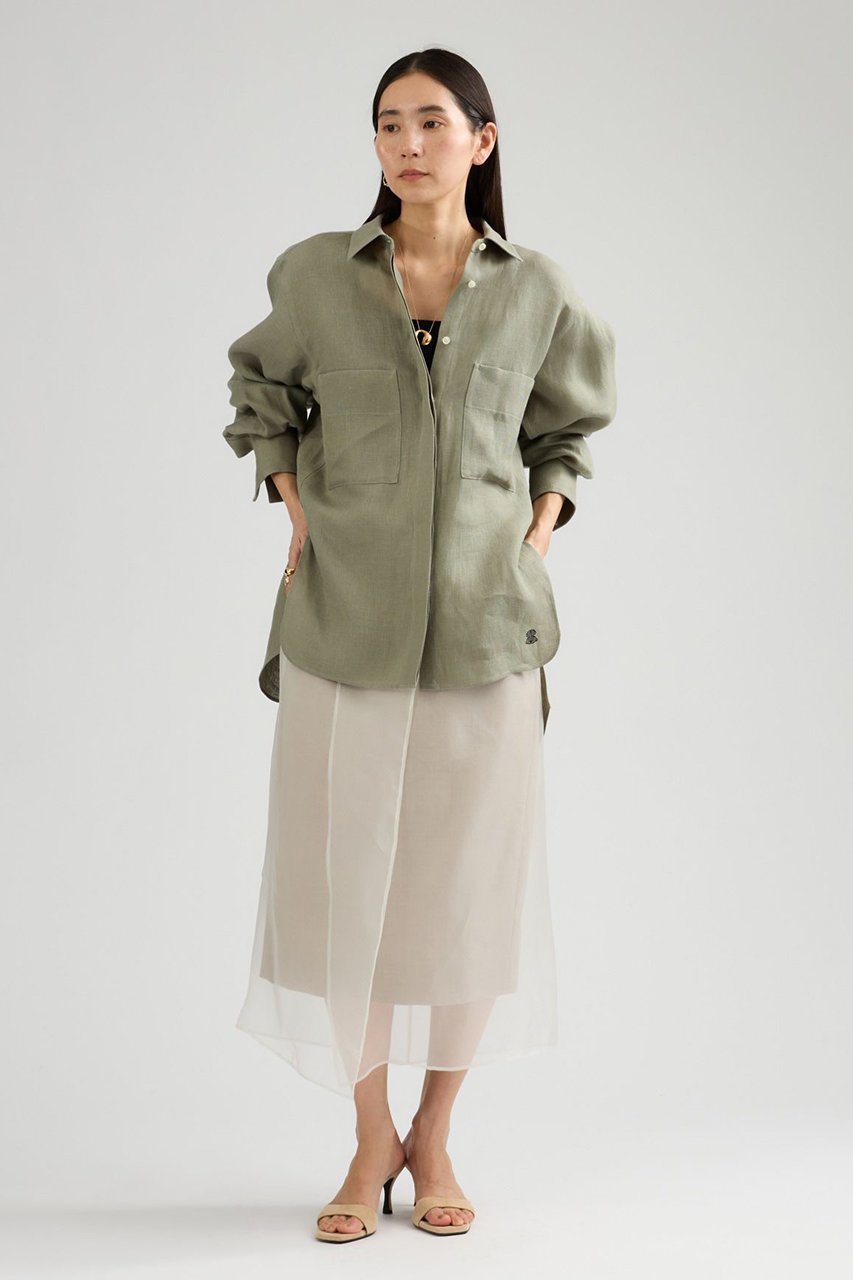 【カオス/Chaos】のクーシュスカート 人気、トレンドファッション・服の通販 founy(ファニー) 　ファッション　Fashion　レディースファッション　Fashion for Women　スカート　Skirts　ロングスカート　Long Skirts / Maxi & Midi Skirts　インナー　Innerwear　エアリー　Airy Texture　オーガンジー　Organza Fabric　シアー　Sheer, See-Through　シルク　Silk, 100% Silk　バランス　Balance, Style Balance　フォルム　Silhouette, Form　ロング　Long, Long-Length　新作・新入荷　New Arrivals / New In　other-2|ID: prp329100004909010 ipo3291000000036772430