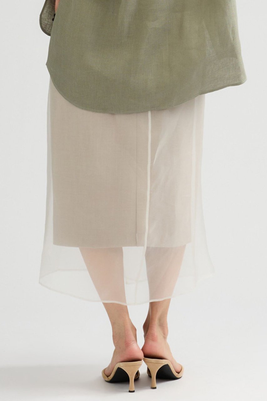 【カオス/Chaos】のクーシュスカート 人気、トレンドファッション・服の通販 founy(ファニー) 　ファッション　Fashion　レディースファッション　Fashion for Women　スカート　Skirts　ロングスカート　Long Skirts / Maxi & Midi Skirts　インナー　Innerwear　エアリー　Airy Texture　オーガンジー　Organza Fabric　シアー　Sheer, See-Through　シルク　Silk, 100% Silk　バランス　Balance, Style Balance　フォルム　Silhouette, Form　ロング　Long, Long-Length　新作・新入荷　New Arrivals / New In　other-6|ID: prp329100004909010 ipo3291000000036772437