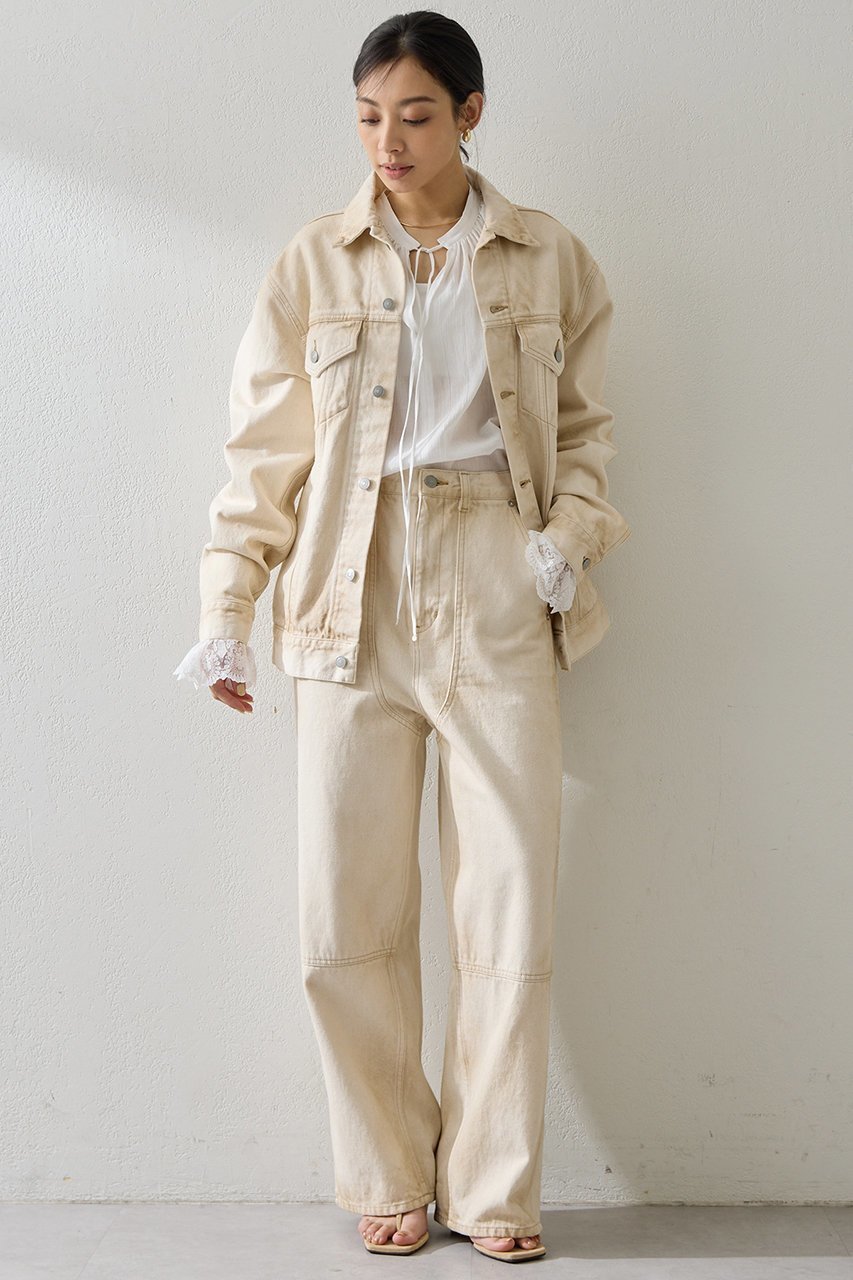 【ウィムガゼット/Whim Gazette】のサンフェードダブルニーパンツ 人気、トレンドファッション・服の通販 founy(ファニー) 　ファッション　Fashion　レディースファッション　Fashion for Women　パンツ　Pants & Trousers　シンプル　Simple, Minimal　ワーク　Workwear, Utility Style　再入荷　Restock / Back in Stock　other-2|ID: prp329100004909018 ipo3291000000036772493