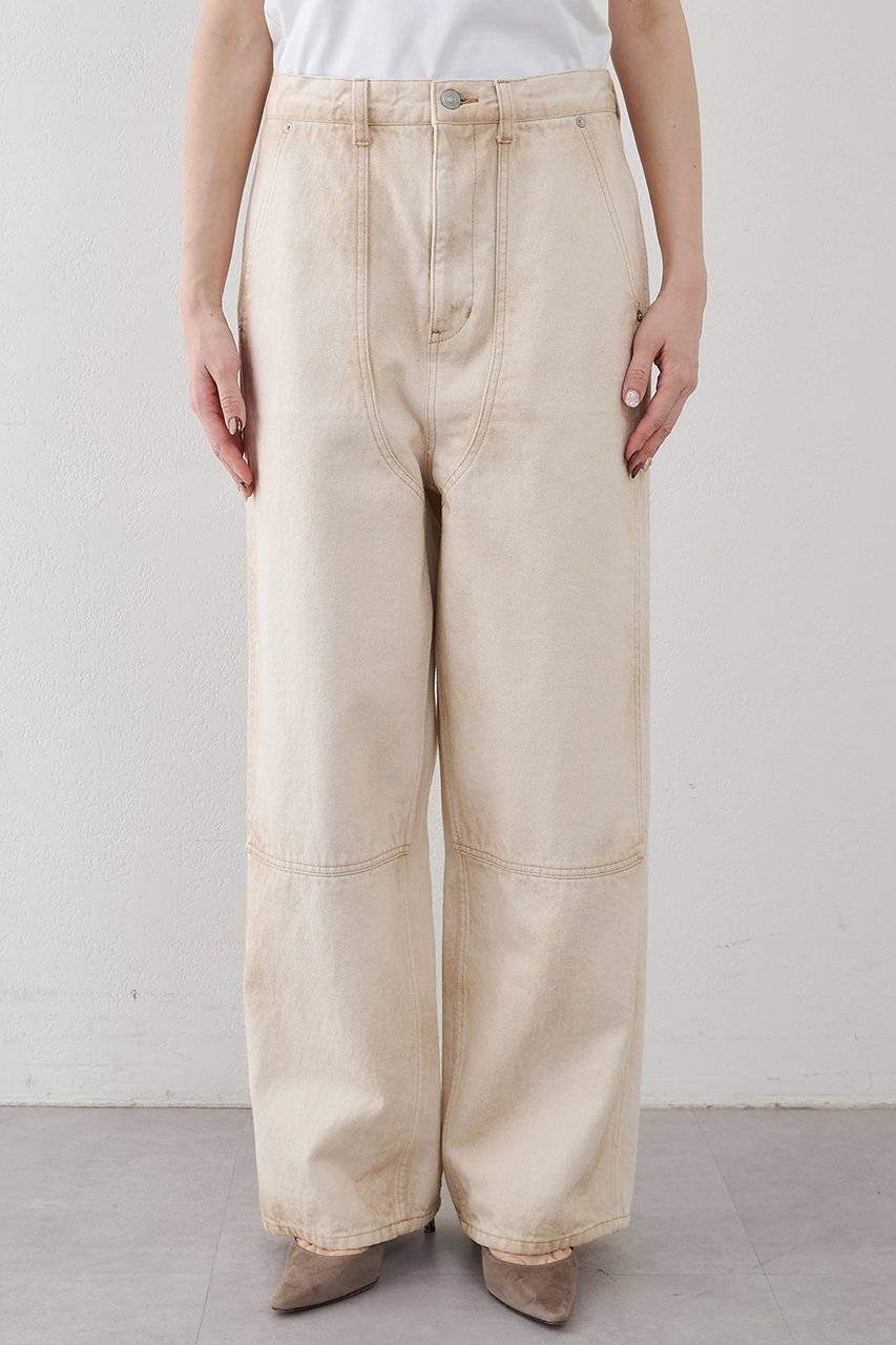 【ウィムガゼット/Whim Gazette】のサンフェードダブルニーパンツ 人気、トレンドファッション・服の通販 founy(ファニー) 　ファッション　Fashion　レディースファッション　Fashion for Women　パンツ　Pants & Trousers　シンプル　Simple, Minimal　ワーク　Workwear, Utility Style　再入荷　Restock / Back in Stock　other-6|ID: prp329100004909018 ipo3291000000036772502