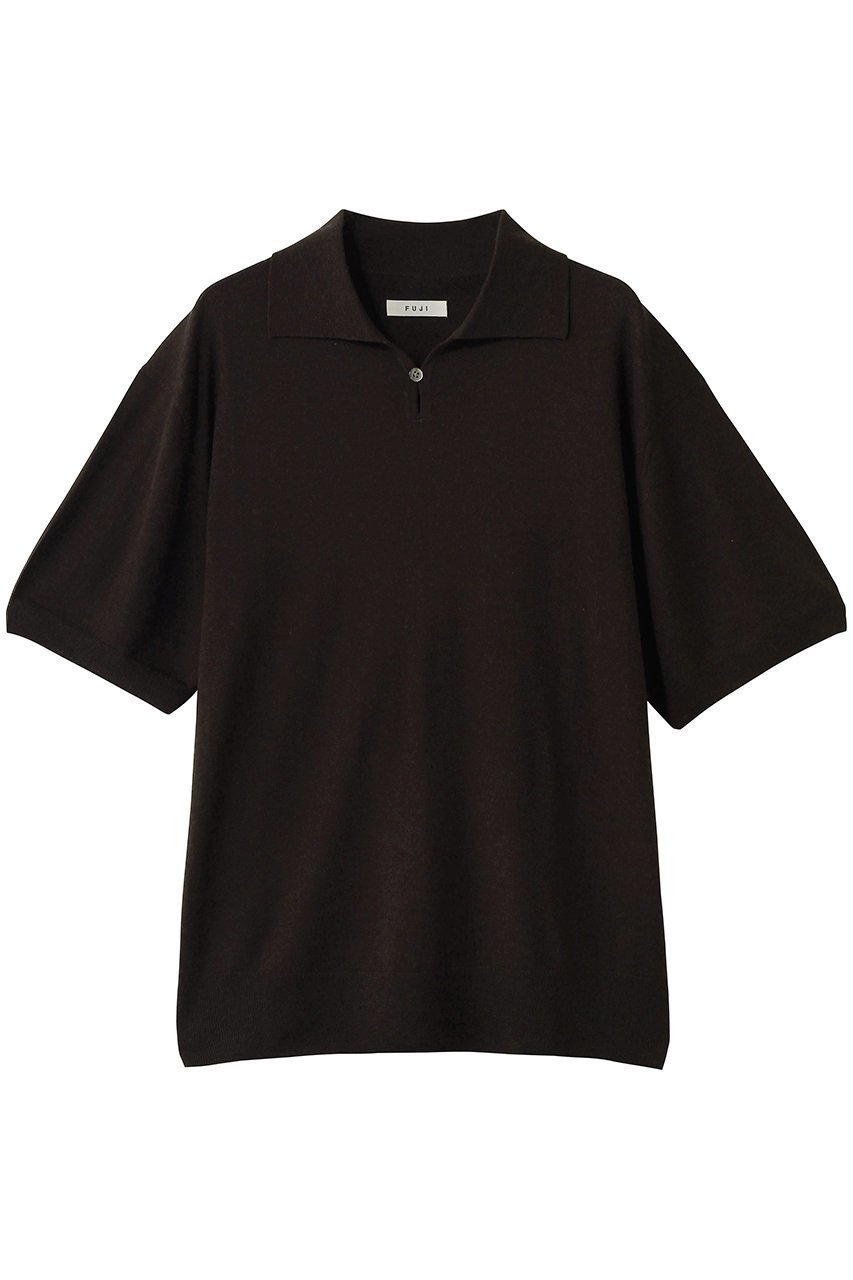 【フジ/FUJI / MEN】の【MEN】SILK CASHMERE S/S SKIPPER POLO 人気、トレンドファッション・服の通販 founy(ファニー) 　ファッション　Fashion　メンズファッション　Fashion for Men　トップス・カットソー　Cut & Sew Tops　メンズシャツ　Shirts　ショート　Short, Short Length　シルク　Silk, 100% Silk　スキッパー　Skipper, Open Collar　スラックス　Slacks, Dress Pants　スリーブ　Sleeve, Long Sleeve / Short Sleeve　デニム　Denim, Jeans Material　ドレープ　Drape, Draping Fabric　エレガント 上品　Elegant　夏　Summer　S/S・春夏　SS, Spring/Summer, Warm Season　 other-1|ID: prp329100004909025 ipo3291000000036772624