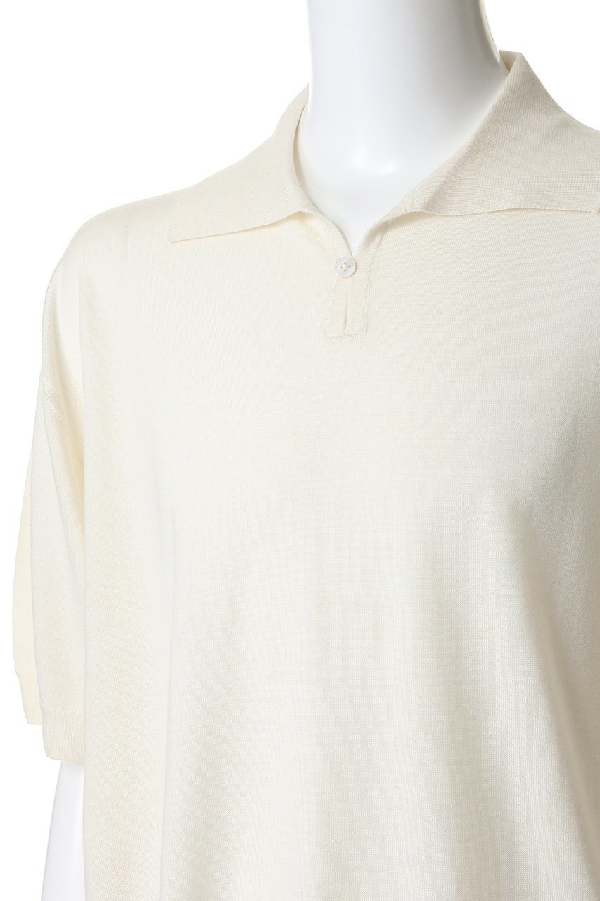 【フジ/FUJI / MEN】の【MEN】SILK CASHMERE S/S SKIPPER POLO 人気、トレンドファッション・服の通販 founy(ファニー) 　ファッション　Fashion　メンズファッション　Fashion for Men　トップス・カットソー　Cut & Sew Tops　メンズシャツ　Shirts　ショート　Short, Short Length　シルク　Silk, 100% Silk　スキッパー　Skipper, Open Collar　スラックス　Slacks, Dress Pants　スリーブ　Sleeve, Long Sleeve / Short Sleeve　デニム　Denim, Jeans Material　ドレープ　Drape, Draping Fabric　エレガント 上品　Elegant　夏　Summer　S/S・春夏　SS, Spring/Summer, Warm Season　other-5|ID: prp329100004909025 ipo3291000000036772636
