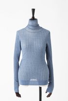 【オーヴィル/EAUVIRE】のシアーラメタートルネックニットプルオーバー 人気、トレンドファッション・服の通販 founy(ファニー) ファッション Fashion レディースファッション Fashion for Women トップス・カットソー Cut & Sew Tops ニット Knit Tops & Sweaters カジュアルプルオーバー・ニットトップス Pullovers & Knit Tops / Casual Pullovers タートルネック・ハイネックトップス Turtlenecks & High-Neck Tops なめらか Smooth, Silky Texture イタリア Italy シアー Sheer, See-Through タートルネック Turtleneck, High Neck フィット Fit, Slim Fit ワイドリブ Wide Rib, Wide Ribbed Knit エレガント 上品 Elegant 再入荷 Restock / Back in Stock thumbnail ブルー|ID: prp329100004909031 ipo3291000000036772677