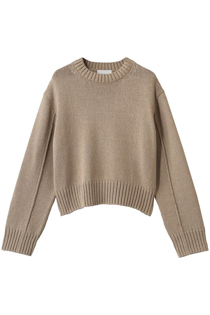 【セアン/SCEARN】のGIMA COTTON SILK WASHI ニット インテリア・キッズ・メンズ・レディースファッション・服の通販 founy(ファウニー) https://founy.com/ ファッション Fashion レディースファッション Fashion for Women トップス・カットソー Cut & Sew Tops ニット Knit Tops & Sweaters カジュアルプルオーバー・ニットトップス Pullovers & Knit Tops / Casual Pullovers クロップド Cropped, Short Length シルク Silk, 100% Silk トレンド Trend, Trending Now バランス Balance, Style Balance エレガント 上品 Elegant |ID: prp329100004909045 ipo3291000000036772847