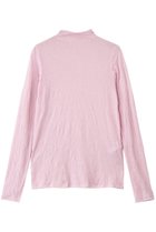 【ミディウミソリッド/MIDIUMISOLID】のsheer high neck inner.S インナー 人気、トレンドファッション・服の通販 founy(ファニー) ファッション Fashion レディースファッション Fashion for Women トップス・カットソー Cut & Sew Tops シャツ・ブラウス・オフィスカジュアル Elegant Blouses & Button-Ups ロングTシャツ・Tシャツ Longline T-Shirts & Tees カットソー・ベーシックTシャツ Cut-and-Sewn Tops / Stretch Tees & Basics インナー Innerwear シアー Sheer, See-Through スリット Slit, Slit Detail スリーブ Sleeve, Long Sleeve / Short Sleeve ハイネック High Neck, Mock Neck ロング Long, Long-Length エレガント 上品 Elegant thumbnail pink|ID: prp329100004909050 ipo3291000000036772883