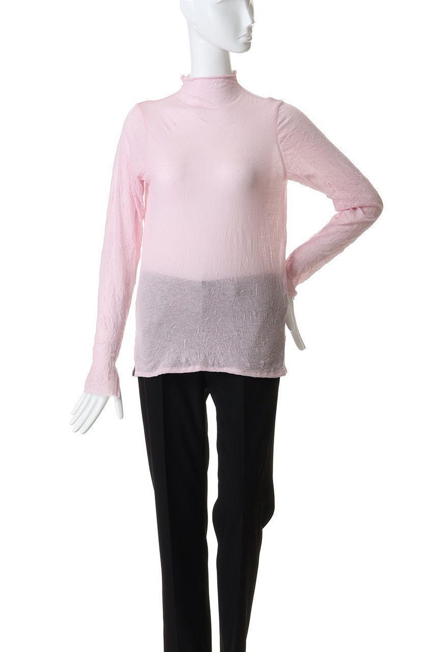 【ミディウミソリッド/MIDIUMISOLID】のsheer high neck inner.S インナー 人気、トレンドファッション・服の通販 founy(ファニー) ファッション Fashion レディースファッション Fashion for Women トップス・カットソー Cut & Sew Tops シャツ・ブラウス・オフィスカジュアル Elegant Blouses & Button-Ups ロングTシャツ・Tシャツ Longline T-Shirts & Tees カットソー・ベーシックTシャツ Cut-and-Sewn Tops / Stretch Tees & Basics インナー Innerwear シアー Sheer, See-Through スリット Slit, Slit Detail スリーブ Sleeve, Long Sleeve / Short Sleeve ハイネック High Neck, Mock Neck ロング Long, Long-Length エレガント 上品 Elegant other-2|ID: prp329100004909050 ipo3291000000036813209