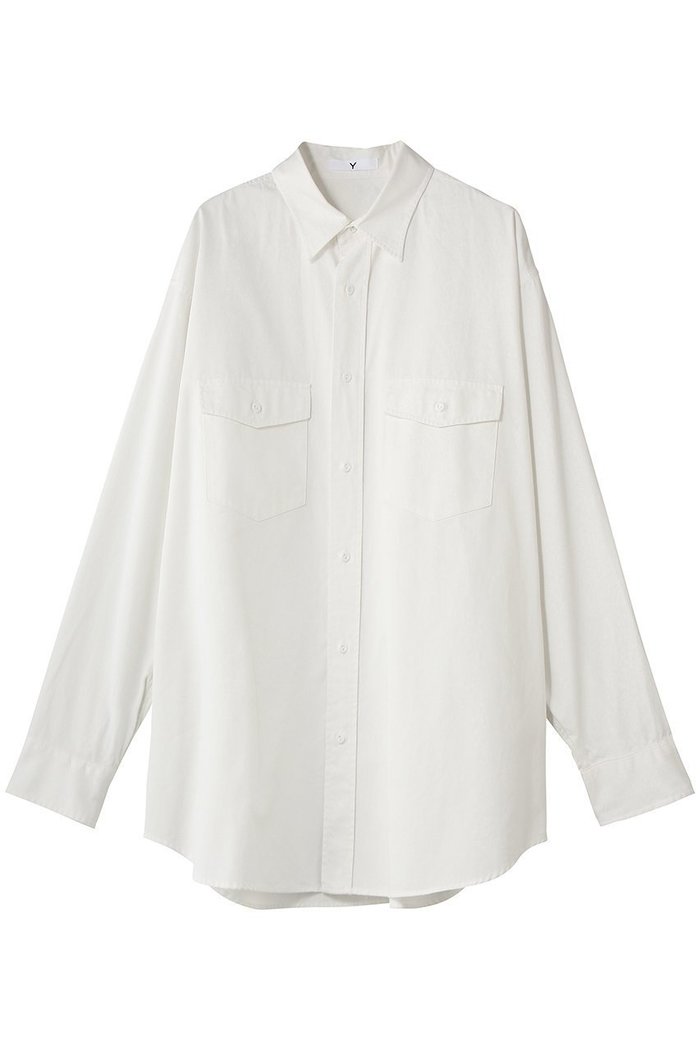 【イレーヴ/YLEVE】の【UNISEX】【Y】ORGANIC COTTON HIGH DENSITY サテン シャツ インテリア・キッズ・メンズ・レディースファッション・服の通販 founy(ファニー) https://founy.com/ ファッション Fashion レディースファッション Fashion for Women トップス・カットソー Cut & Sew Tops シャツ・ブラウス・オフィスカジュアル Elegant Blouses & Button-Ups ユニセックス Unisex, Genderless なめらか Smooth, Silky Texture サテン Satin, Glossy Fabric スリーブ Sleeve, Long Sleeve / Short Sleeve ポケット Pocket, Pocket Detail ロング Long, Long-Length エレガント 上品 Elegant |ID: prp329100004909071 ipo3291000000036773098