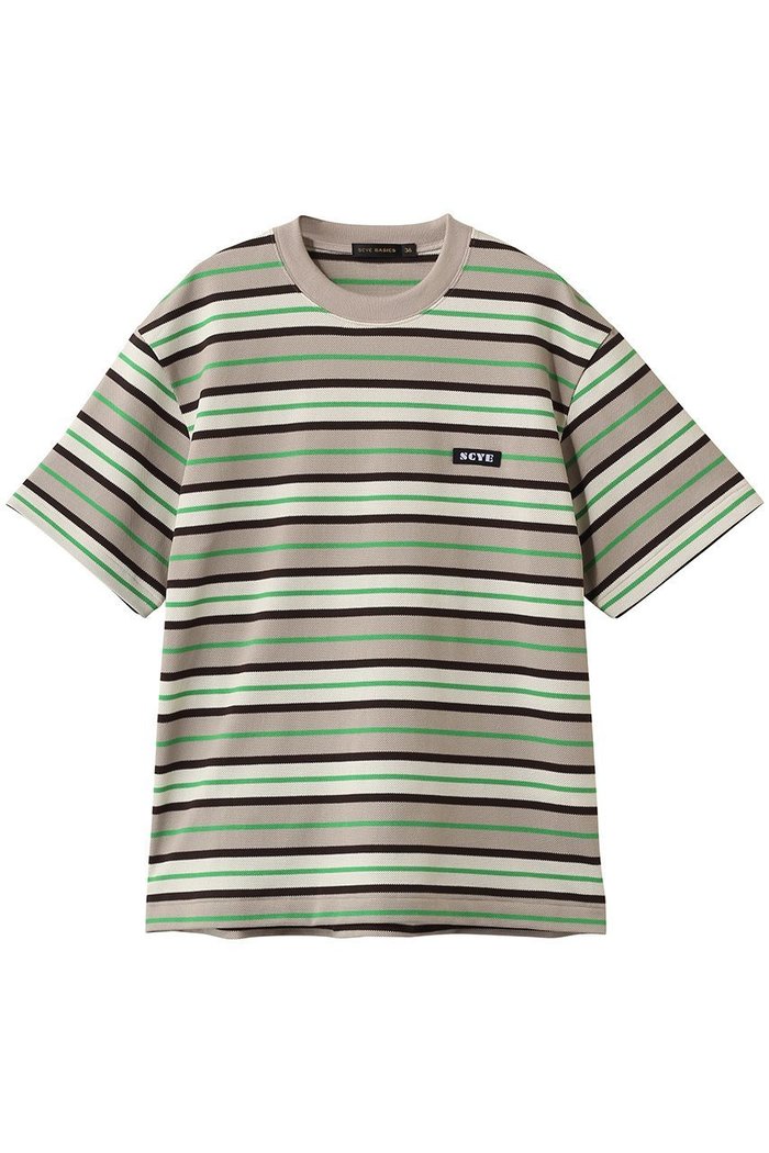 【サイ サイベーシックス/Scye SCYE BASICS / MEN】の【MEN】【SCYE BASICS】Striped Cotton Piquet Tシャツ インテリア・キッズ・メンズ・レディースファッション・服の通販 founy(ファニー) https://founy.com/ ファッション Fashion メンズファッション Fashion for Men トップス・カットソー Cut & Sew Tops メンズシャツ Shirts ショート Short, Short Length スリーブ Sleeve, Long Sleeve / Short Sleeve バランス Balance, Style Balance フィット Fit, Slim Fit ボックス Boxy, Box Shape ボーダー Border, Stripe リラックス Relax, Relaxed Fit 夏 Summer 無地 Plain, Solid Color 鹿の子 Piqué, Kanoko Fabric |ID: prp329100004909092 ipo3291000000036773272