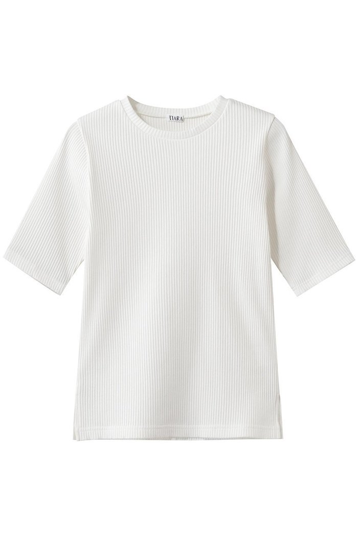 【ティアラ/Tiara】のコンパクトリブトップス インテリア・キッズ・メンズ・レディースファッション・服の通販 founy(ファニー) https://founy.com/ ファッション Fashion レディースファッション Fashion for Women トップス・カットソー Cut & Sew Tops シャツ・ブラウス・オフィスカジュアル Elegant Blouses & Button-Ups ロングTシャツ・Tシャツ Longline T-Shirts & Tees カットソー・ベーシックTシャツ Cut-and-Sewn Tops / Stretch Tees & Basics イエロー Yellow インナー Innerwear ショート Short, Short Length シンプル Simple, Minimal スリーブ Sleeve, Long Sleeve / Short Sleeve ベーシック Basic, Essential リブニット Rib Knit, Ribbed Knit エレガント 上品 Elegant 半袖 Short Sleeve, Half Sleeve |ID: prp329100004909098 ipo3291000000036773316