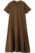 【エリオポール/heliopole】の【PROTAGONISTA】フレアショートスリーブドレス カーキ|ID: prp329100004909134 ipo3291000000036773719