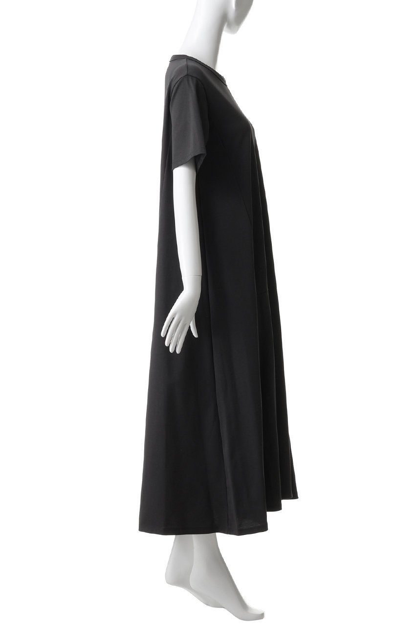 【エリオポール/heliopole】の【PROTAGONISTA】フレアショートスリーブドレス 人気、トレンドファッション・服の通販 founy(ファニー) 　ファッション　Fashion　レディースファッション　Fashion for Women　ワンピース　Dresses　フォーマル・パーティードレス・結婚式用ドレス　Elegant & Casual Dresses　チュニック　Tunic Tops & Dresses　チュニック　Tunic, Long Top　ドレス　Dress, One-Piece　ドレープ　Drape, Draping Fabric　ベーシック　Basic, Essential　ロング　Long, Long-Length　other-3|ID: prp329100004909134 ipo3291000000036773723