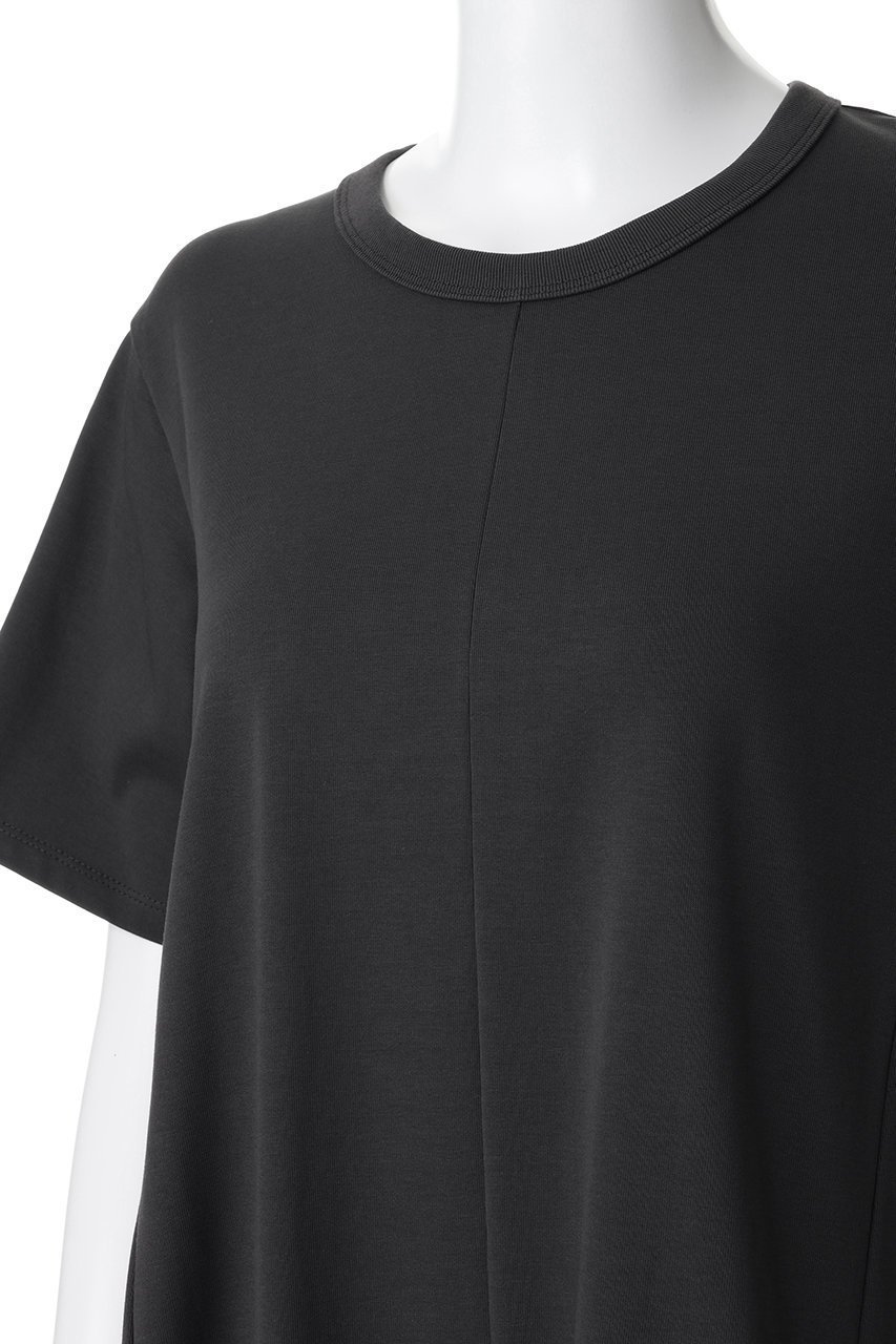 【エリオポール/heliopole】の【PROTAGONISTA】フレアショートスリーブドレス 人気、トレンドファッション・服の通販 founy(ファニー) 　ファッション　Fashion　レディースファッション　Fashion for Women　ワンピース　Dresses　フォーマル・パーティードレス・結婚式用ドレス　Elegant & Casual Dresses　チュニック　Tunic Tops & Dresses　チュニック　Tunic, Long Top　ドレス　Dress, One-Piece　ドレープ　Drape, Draping Fabric　ベーシック　Basic, Essential　ロング　Long, Long-Length　other-5|ID: prp329100004909134 ipo3291000000036773726