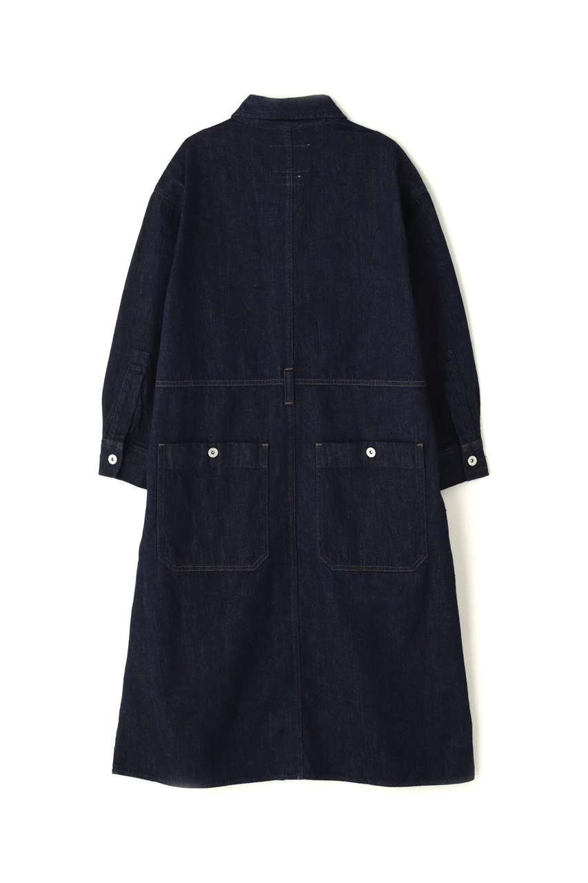 【マーガレットハウエル/MARGARET HOWELL】のCANTON LIGHT DENIM 人気、トレンドファッション・服の通販 founy(ファニー) 　ファッション　Fashion　レディースファッション　Fashion for Women　ワンピース　Dresses　チュニック　Tunic Tops & Dresses　ジーンズ　Jeans, Denim Pants　チュニック　Tunic, Long Top　デニム　Denim, Jeans Material　ドレス　Dress, One-Piece　ネップ　Nepp, Slub Yarn　バランス　Balance, Style Balance　ポケット　Pocket, Pocket Detail　ループ　Loop, Loop Knit　ロング　Long, Long-Length　ワーク　Workwear, Utility Style　other-5|ID: prp329100004909136 ipo3291000000036773754