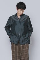 【プルミエ アロンディスモン/1er Arrondissement】のシアーテンセルシャツ グリーン|ID:prp329100004909139