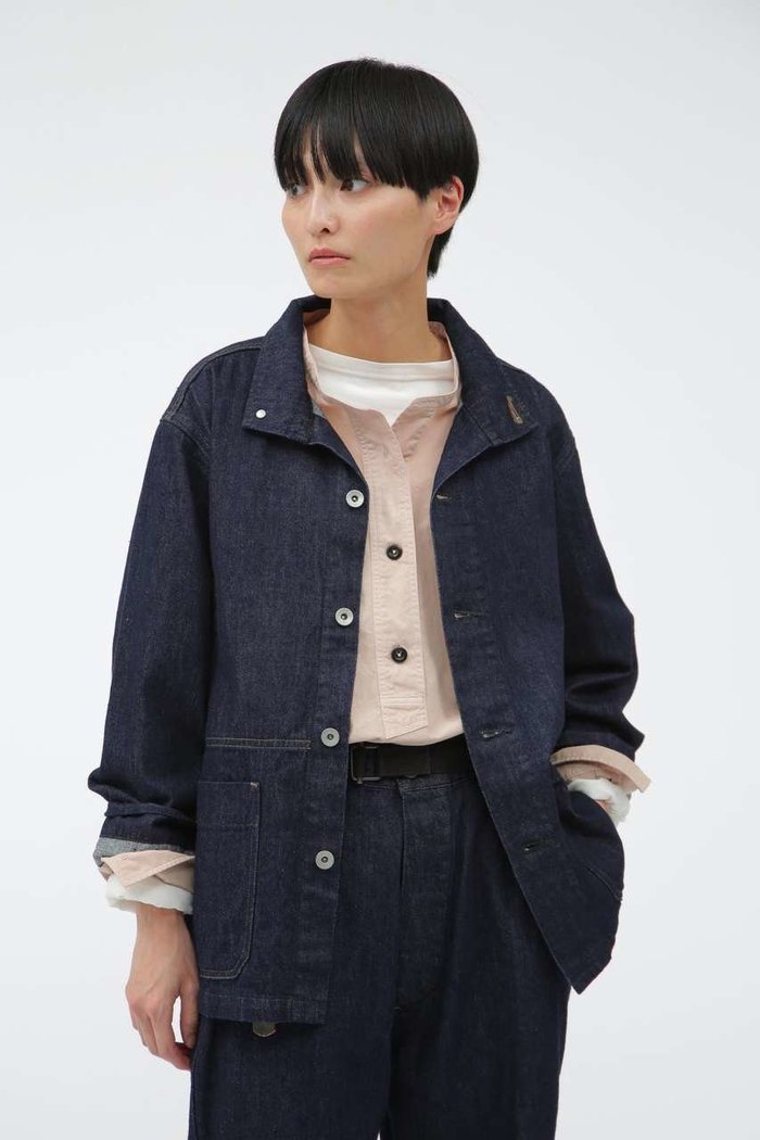 【マーガレットハウエル/MARGARET HOWELL】のCANTON LIGHT DENIM インテリア・キッズ・メンズ・レディースファッション・服の通販 founy(ファニー) https://founy.com/ ファッション Fashion レディースファッション Fashion for Women アウター Coat / Outerwear Collection レディースジャケット・軽アウター Jackets コンパクト Compact, Small Size ジャケット Jacket, Outerwear ジーンズ Jeans, Denim Pants デニム Denim, Jeans Material ネップ Nepp, Slub Yarn バランス Balance, Style Balance パッチ Patch, Appliqué フロント Front, Front Design ブルゾン Blouson, Bomber Jacket ポケット Pocket, Pocket Detail ワーク Workwear, Utility Style |ID: prp329100004909154 ipo3291000000036773922