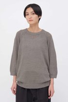 【マーガレットハウエル/MARGARET HOWELL】のBRAIDED LINEN KNITWEAR グレー|ID: prp329100004909156 ipo3291000000036773959