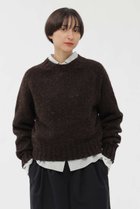 【マーガレットハウエル/MARGARET HOWELL】のRUSTIC WOOL KNITWEAR ブラウン|ID: prp329100004909163 ipo3291000000036774013