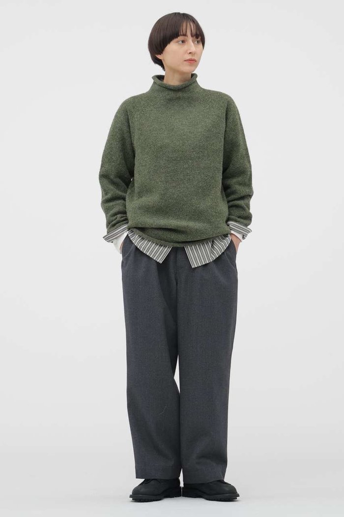 【マーガレットハウエル/MARGARET HOWELL】のWOOL COTTON DRILL TROUSERS インテリア・キッズ・メンズ・レディースファッション・服の通販 founy(ファニー) https://founy.com/ ファッション Fashion レディースファッション Fashion for Women パンツ Pants & Trousers ギャザー Gathered, Ruffled リラックス Relax, Relaxed Fit エレガント 上品 Elegant 夏 Summer |ID: prp329100004909169 ipo3291000000036774058