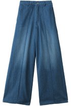 【デザイン ワークス/DESIGN WORKS】のセミワイドデニムパンツ インディゴ|ID: prp329100004909175 ipo3291000000036774109
