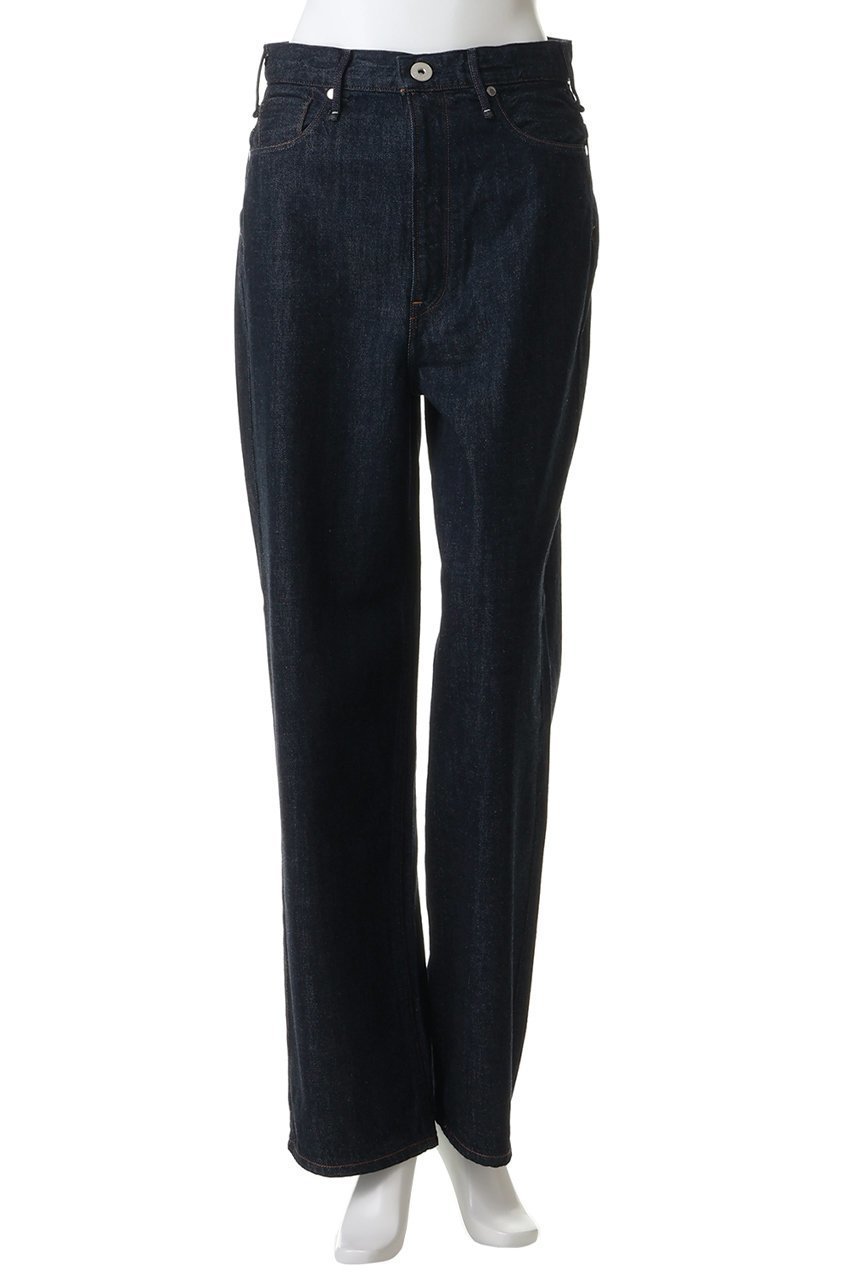 【アッパー ハイツ/upper hights】のTHE GARNET ワイドストレートデニムパンツ 人気、トレンドファッション・服の通販 founy(ファニー) 　ファッション　Fashion　レディースファッション　Fashion for Women　パンツ　Pants & Trousers　デニムパンツ・ジーンズ・美脚デニム　Denim Jeans & Pants　ストレート　Straight, Straight Cut　テーパード　Tapered, Tapered Pants　デニム　Denim, Jeans Material　フィット　Fit, Slim Fit　リラックス　Relax, Relaxed Fit　ワイド　Wide, Wide Fit　定番　Standard, Basic Item　other-2|ID: prp329100004909176 ipo3291000000036774130