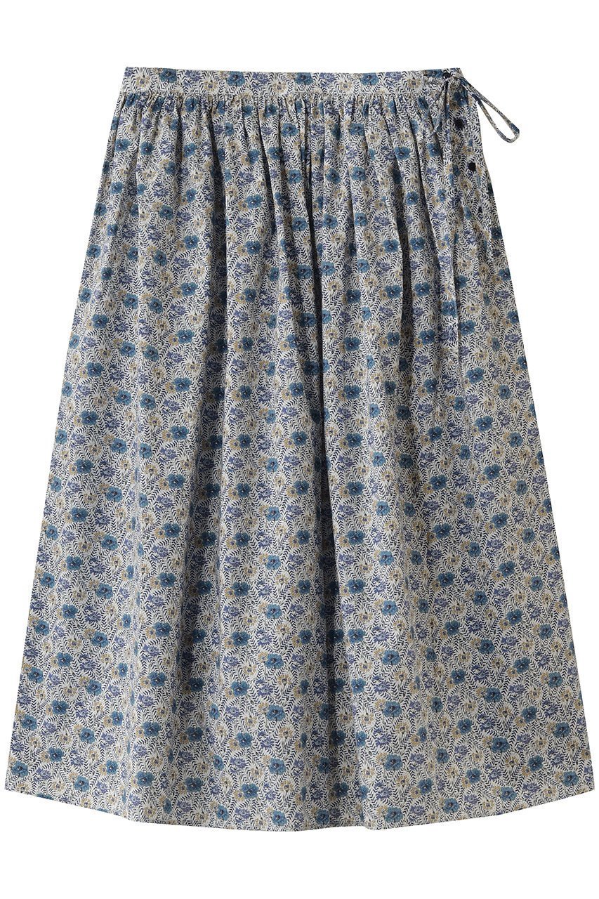 【ミディウミ/MidiUmi】のLIBERTY print farmers SK スカート インテリア・キッズ・メンズ・レディースファッション・服の通販 founy(ファニー) 　ファッション　Fashion　レディースファッション　Fashion for Women　スカート　Skirts　ロングスカート　Long Skirts / Maxi & Midi Skirts　フレア　Flare, Flared　ロング　Long, Long-Length　blue|ID: prp329100004909190 ipo3291000000036774254