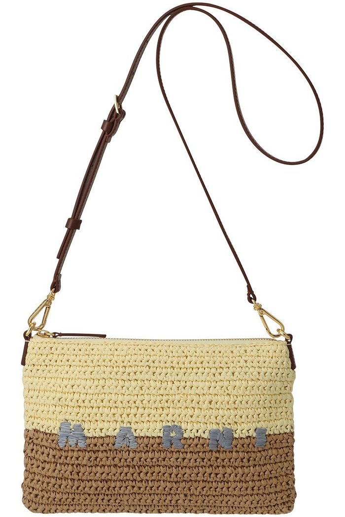 【マルニ/MARNI】のSEASIDE フラットポシェット インテリア・キッズ・メンズ・レディースファッション・服の通販 founy(ファニー) https://founy.com/ ファッション Fashion レディースファッション Fashion for Women バッグ Bags コンパクト Compact, Small Size ビーチ Beach, Seaside フラット Flat, Flat Shoes ペーパー Paper, Kraft Paper ポシェット Pochette, Mini Bag リゾート Resort, Vacation Style 夏 Summer 春 Spring S/S・春夏 SS, Spring/Summer, Warm Season |ID: prp329100004909206 ipo3291000000036774372