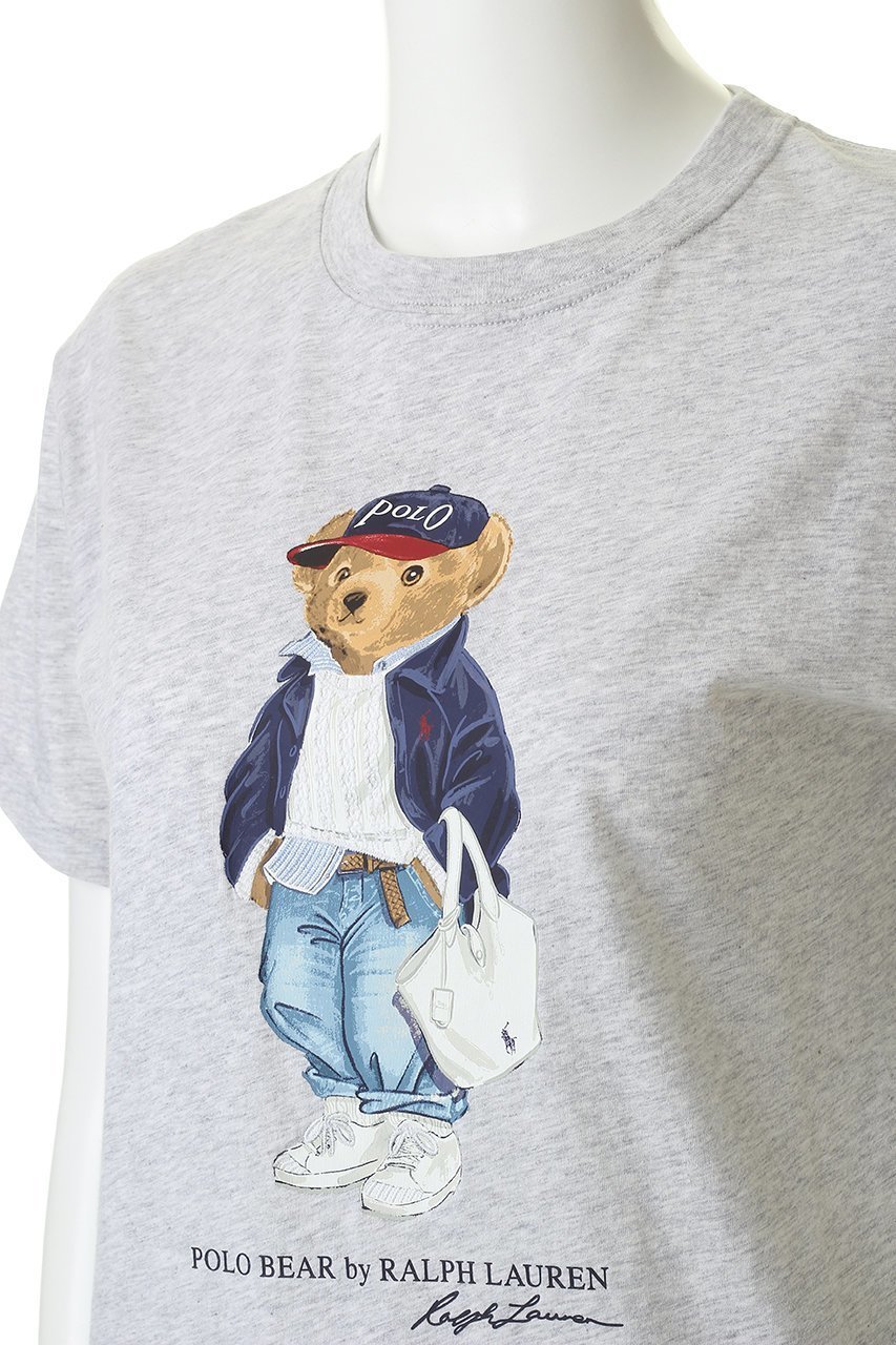 【ラルフローレン/RALPH LAUREN】の【POLO RALPH LAUREN】Polo ベア コットン ジャージー Tシャツ 人気、トレンドファッション・服の通販 founy(ファニー) 　ファッション　Fashion　レディースファッション　Fashion for Women　トップス・カットソー　Cut & Sew Tops　シャツ・ブラウス・オフィスカジュアル　Elegant Blouses & Button-Ups　ロングTシャツ・Tシャツ　Longline T-Shirts & Tees　カットソー・ベーシックTシャツ　Cut-and-Sewn Tops / Stretch Tees & Basics　ショート　Short, Short Length　シンプル　Simple, Minimal　ストレート　Straight, Straight Cut　スリーブ　Sleeve, Long Sleeve / Short Sleeve　バランス　Balance, Style Balance　フィット　Fit, Slim Fit　フロント　Front, Front Design　プリント　Print, Printed Pattern　ボトム　Bottoms, Lower Wear　ワイド　Wide, Wide Fit　人気　Popular, Best Seller　other-5|ID: prp329100004909243 ipo3291000000036774725