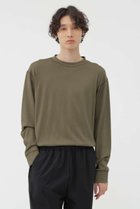 【その他のブランド/Other】のFINEGAUGE WASHABLE WOOL JERSEY TOP カーキ|ID: prp329100004909247 ipo3291000000036774764