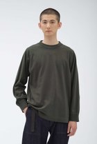 【その他のブランド/Other】のUPCYCLING COTTON JERSEY 人気、トレンドファッション・服の通販 founy(ファニー) ファッション Fashion レディースファッション Fashion for Women トップス・カットソー Cut & Sew Tops シャツ・ブラウス・オフィスカジュアル Elegant Blouses & Button-Ups ロングTシャツ・Tシャツ Longline T-Shirts & Tees カットソー・ベーシックTシャツ Cut-and-Sewn Tops / Stretch Tees & Basics スリーブ Sleeve, Long Sleeve / Short Sleeve モックネック Mock Neck, Short Turtleneck リラックス Relax, Relaxed Fit ロング Long, Long-Length 新作・新入荷 New Arrivals / New In thumbnail グレー|ID: prp329100004909249 ipo3291000000036774783