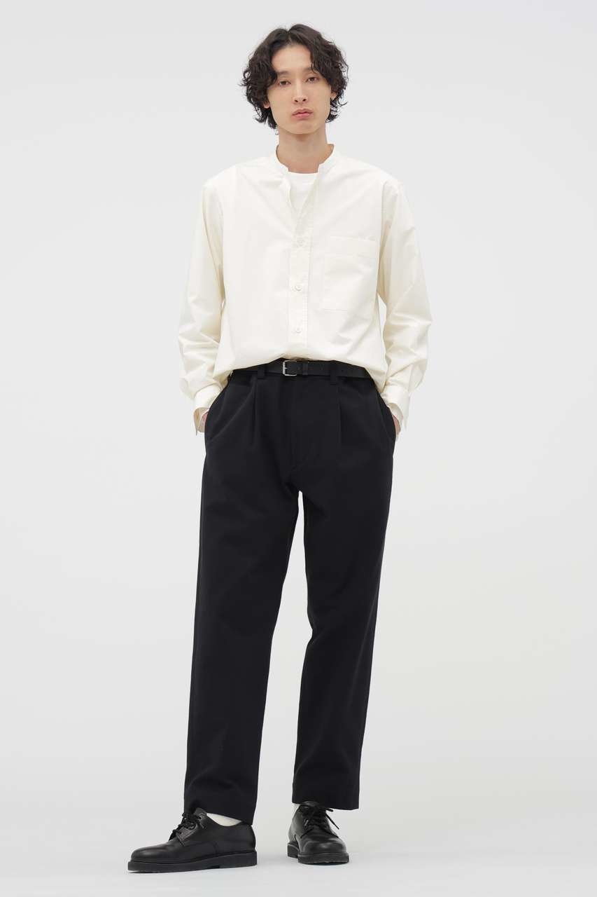 【その他のブランド/Other】のCOTTON WOOL POPLIN SHIRT 人気、トレンドファッション・服の通販 founy(ファニー) 　ファッション　Fashion　レディースファッション　Fashion for Women　トップス・カットソー　Cut & Sew Tops　シャツ・ブラウス・オフィスカジュアル　Elegant Blouses & Button-Ups　スリーブ　Sleeve, Long Sleeve / Short Sleeve　フィット　Fit, Slim Fit　レギュラー　Regular, Standard Fit　ロング　Long, Long-Length　other-2|ID: prp329100004909264 ipo3291000000036774925