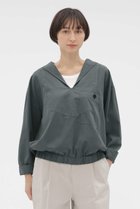 【マーガレットハウエル/MARGARET HOWELL】のGARMENT DYE COTTON SHIRTING SHIRT 人気、トレンドファッション・服の通販 founy(ファニー) ファッション Fashion レディースファッション Fashion for Women トップス・カットソー Cut & Sew Tops シャツ・ブラウス・オフィスカジュアル Elegant Blouses & Button-Ups ギャザー Gathered, Ruffled スリーブ Sleeve, Long Sleeve / Short Sleeve バランス Balance, Style Balance ポケット Pocket, Pocket Detail ロング Long, Long-Length ヴィンテージ Vintage Style 新作・新入荷 New Arrivals / New In thumbnail グリーン|ID: prp329100004909267 ipo3291000000036774967